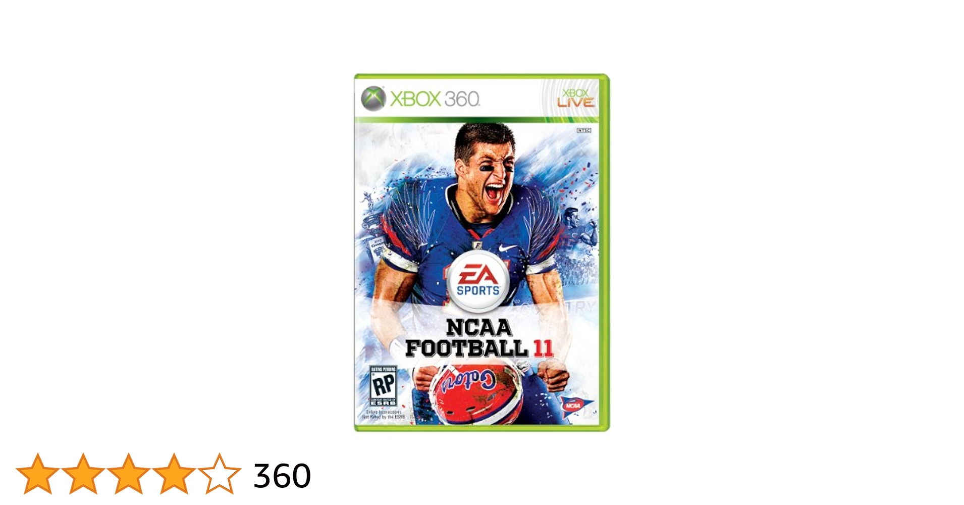 Amazon.com: NCAA Football 11 - Xbox 360 : Video Games